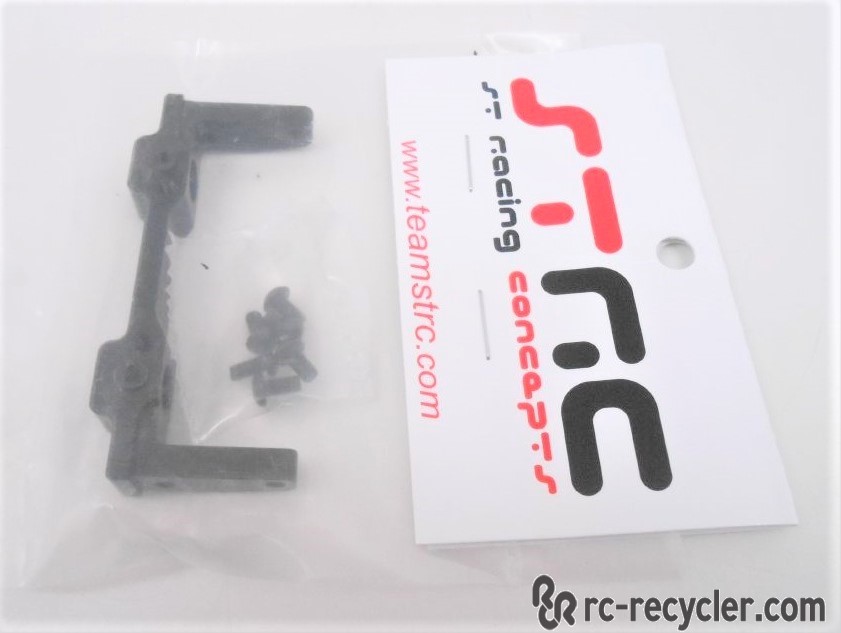 STRC Aluminum Front Bumper Mount Axial SCX10 Rubicon G6 STA80125FBK 1/10 Crawler