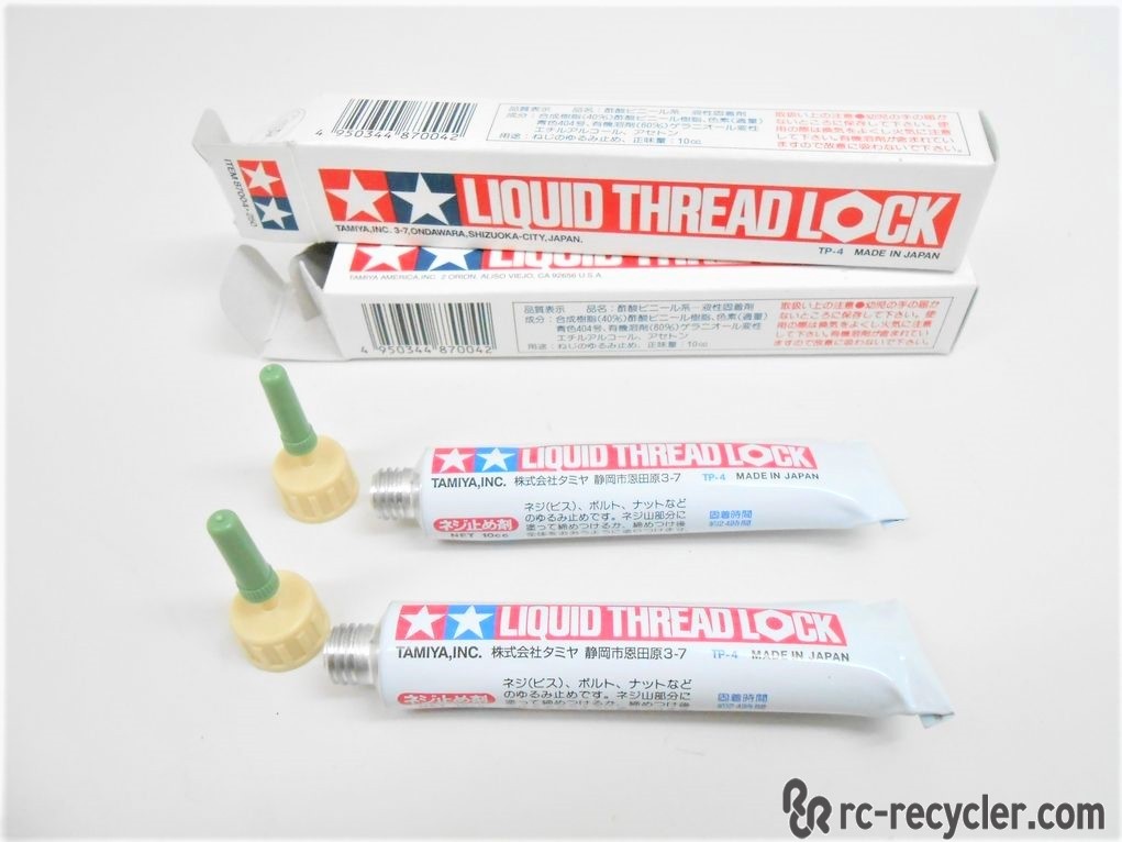 (2) Tamiya Liquid Thread Lock 87004 10cc Tube