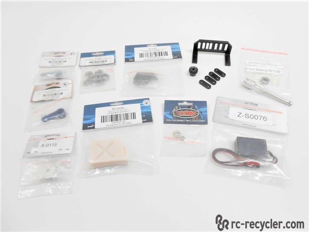 RC4WD Misc Parts Lot Z-S0130 Z-S0082 Z-S1191 Z-S0802 Z-S0666 Z-S1148 Z-S0430