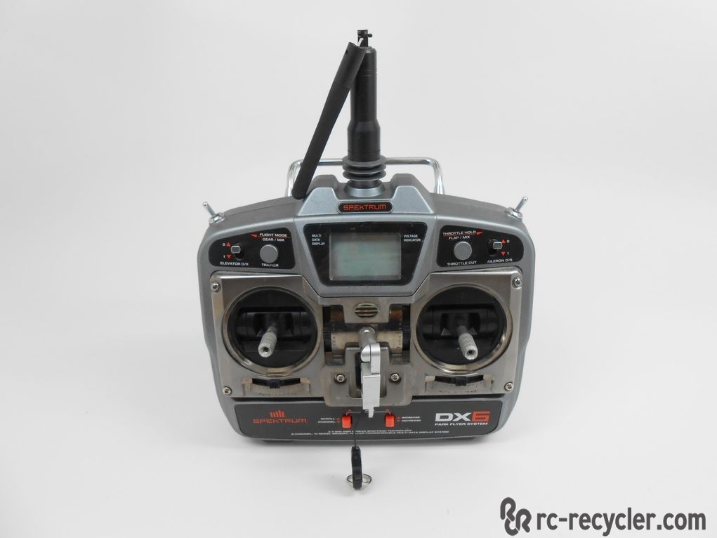 Spektrum DX6 2.4GHz DSM Park Flyer Radio *FOR PARTS / AS-IS