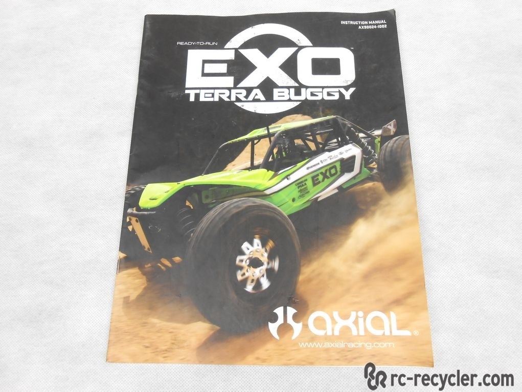 Axial Exo Terra Buggy Instruction Manual RTR AX90024-I002