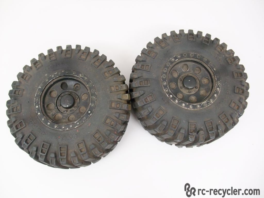 (2) Nylint Mickey Thompson Baja Claw Tires & Wheels 10mm Hex