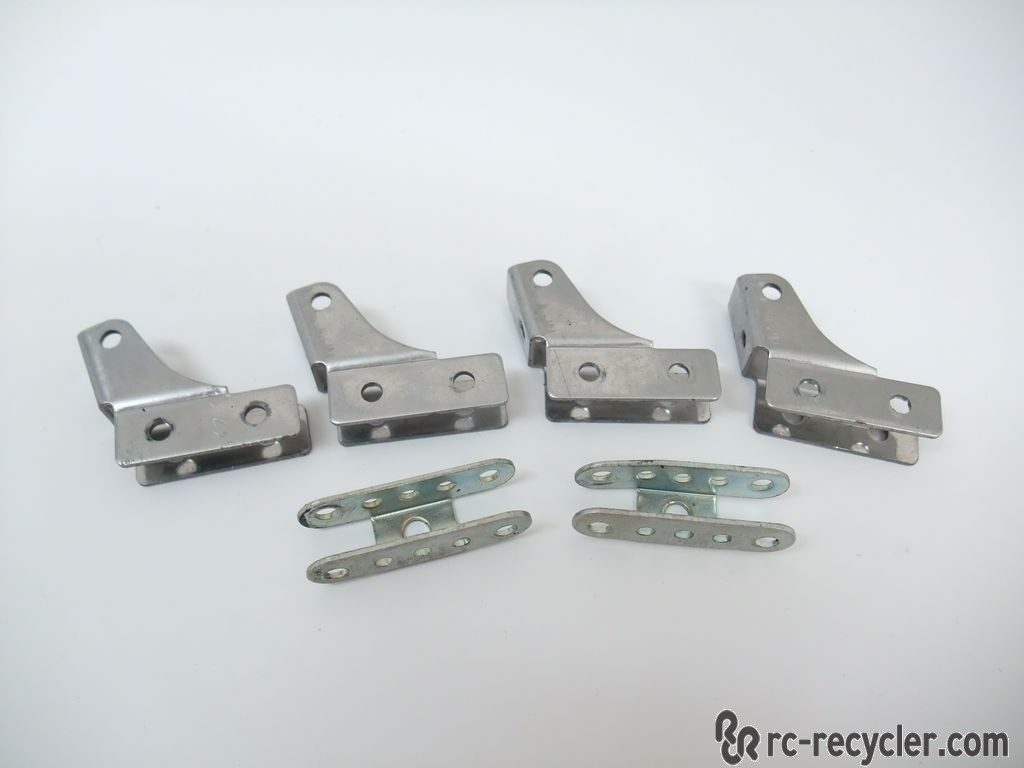 Vintage Tamiya Bruiser Mountaineer Leaf Spring Shackles & Mounts Partial Set