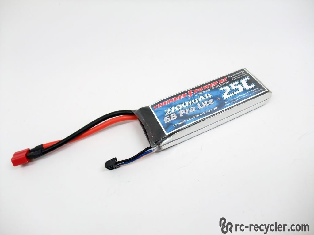 Thunder Power G8 Pro Lite 2100mAh 7.4V 2S LiPo Battery 50C