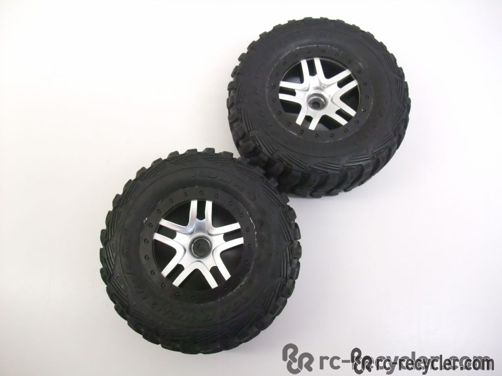 (2) Traxxas Front Road Venture Kumho MT SCT Mounted Split Spoke Wheels 2.2 TRA5882