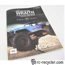 Axial Wraith Jeep Wrangler Poison Spyder Rock Racer RTR Manual AX90031