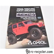 Axial SCX10 2012 Jeep Wrangler Unlimited Rubicon Manual Kit Version AX90027