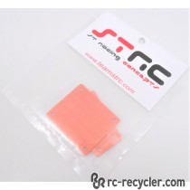 STRC Orange Aluminum Front Rear Skid Plates Axial EXO Terra Buggy STA30799O