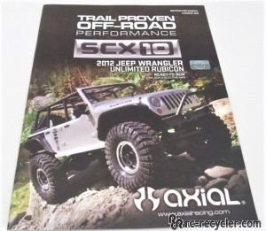 Axial SCX10 2012 Jeep Wrangler Unlimited Rubicon RTR Manual AX90028 