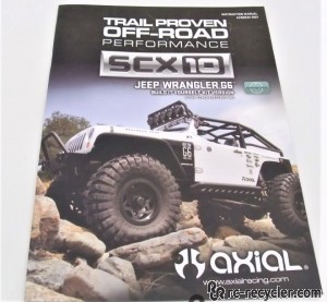 Axial SCX10 Jeep Wrangler G6 Assembly Kit Manual AX90034 