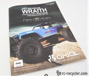 Axial Wraith Jeep Wrangler Poison Spyder Rock Racer RTR Manual AX90031