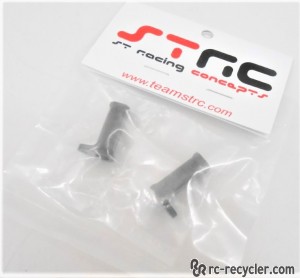 STRC CNC Machined Aluminum Side Rail Mounts Axial SCX10 STA80041BK 1/10 Crawler