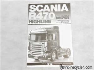 Tamiya 56318 Scania R470 Highline Assembly Manual TAM56318 
