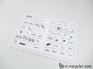 Exceed RC MaxStone 10 Rock Crawler Parts List Spec Sheet