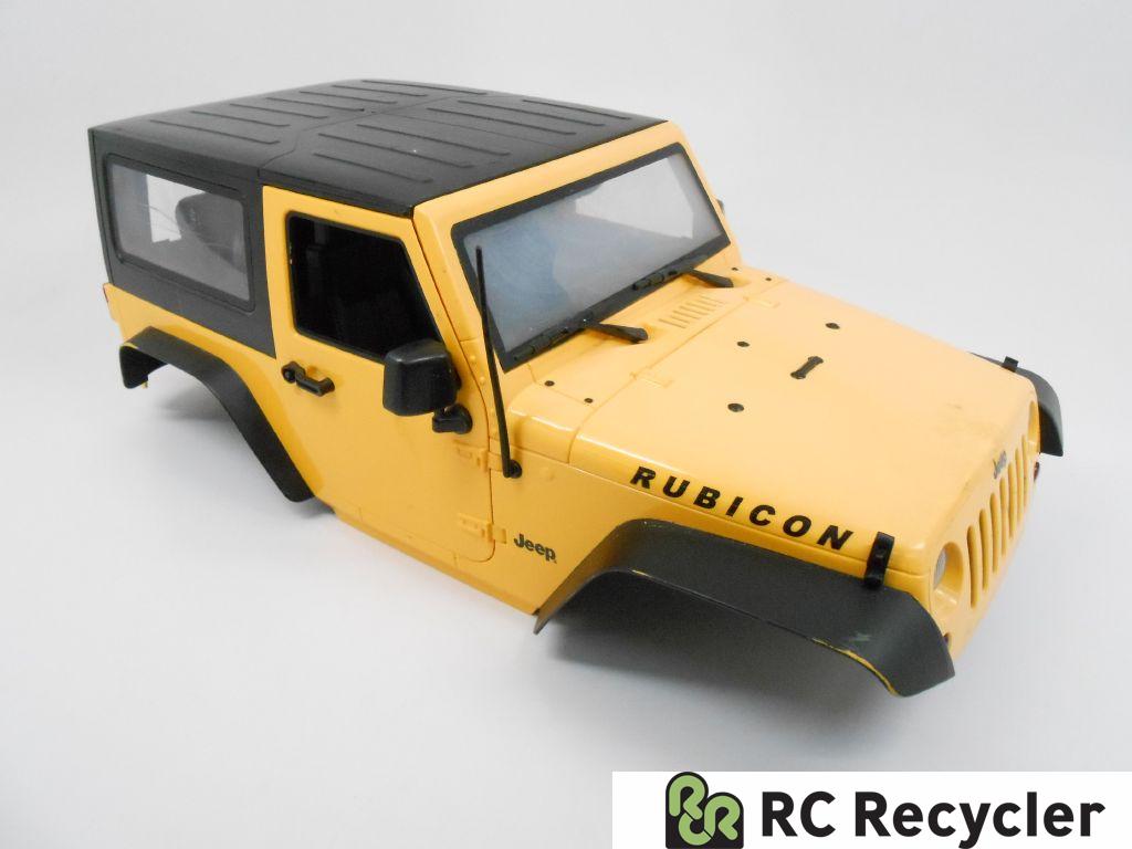 RCMODELex Jeep Rubicon JK 1/10 Scale Body Hardshell ABS 3DR Wrangler SWB Tamiya