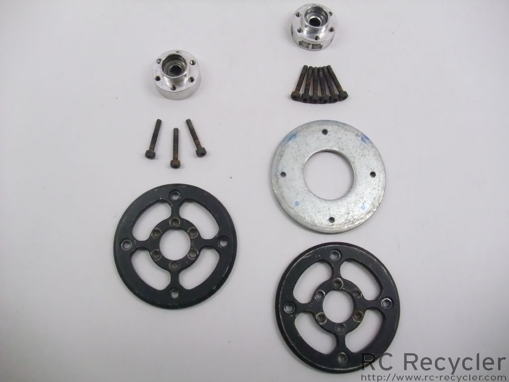 4 Modified HPI Racing Dish Wheels Tamiya Clod Buster Rock Crawler 3151 Black